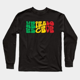 Weed Peace Love Long Sleeve T-Shirt